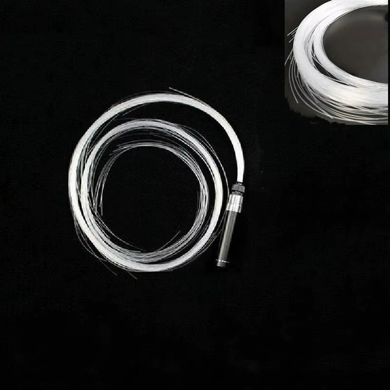 LED Fiber Optic Whip Rechargeable Fiber Optical Pixel Light-Up Whip Light Flow Toy F/Dance Party Lighting Show Rave EDM Music